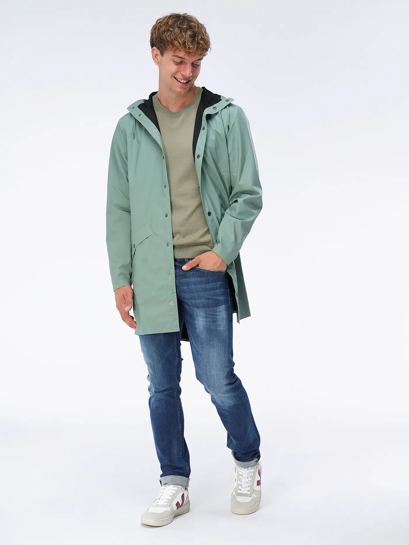 RAINS | Parka - Regenjacke | mint
